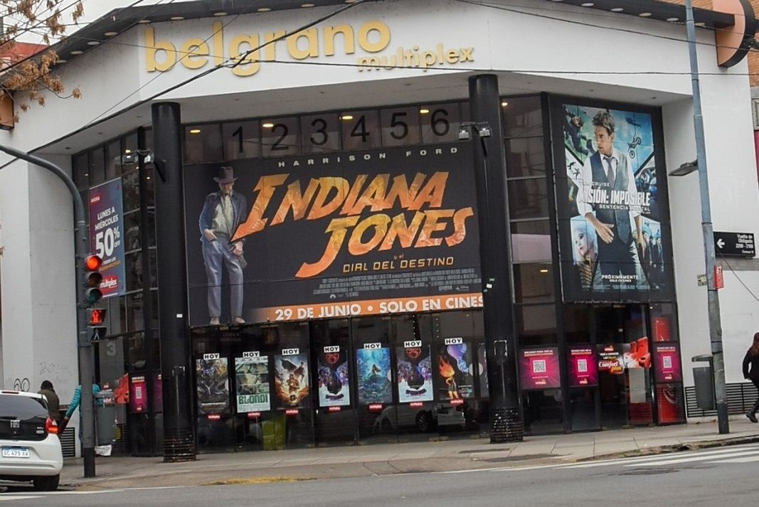 Detalle de butacas premium de Multiplex Belgrano